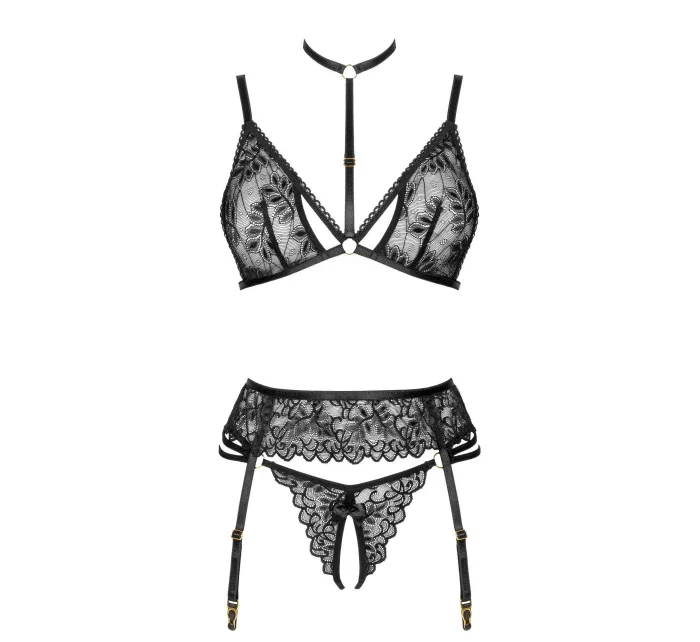 Erotická souprava model 20791260 black - Beauty Night Fashion