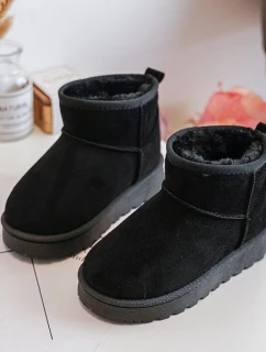 Dětské zimní boty izolované černé Nallita