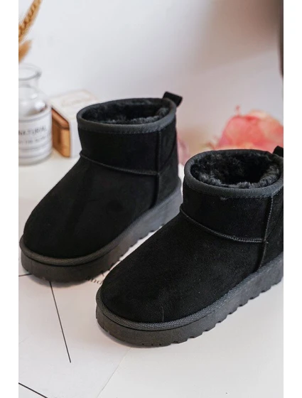 Dětské zimní boty černé model 21639780 - Boto