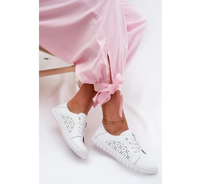 polobotky z přírodní kůže model 22123247 - Boto