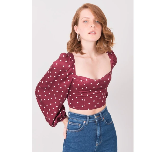 Halenka 15814 bordó