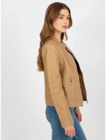 Dámská krátká bunda NM DE KR HX 2838.95P Hnědá velbloud - FPrice