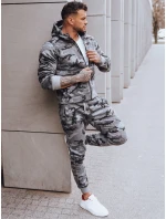 Pánská tmavě šedá tepláková souprava Dstreet model 21969521 - FashionStreet