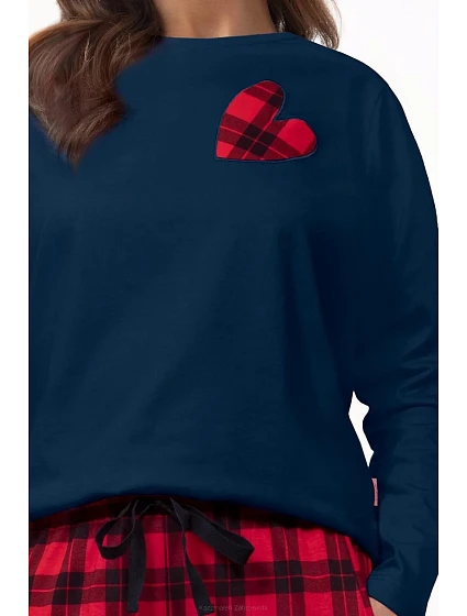 Dámské pyžamo model 20625723 dł/r S2XL - Luna Dámské pyžamo model 20625723 dł/r S2XL - Luna