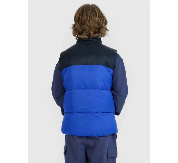 4F 4FJWSS25TVJAM208-36S chlapecká péřová bunda bez rukávů se syntetickou výplní