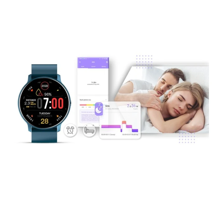 GIEWONT Blue GW120-4 Smartwatch GIEWONT Blue GW120-4 Smartwatch