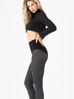 Fiore Chevron Chic 60 DEN G6076 barva:melange