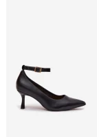 Lodičky s páskem černé model 21757642 - Boto