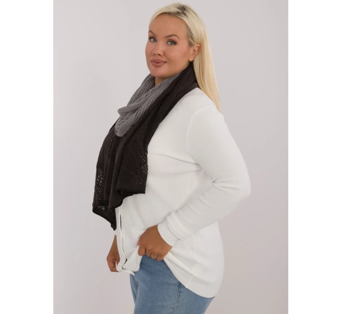 Szalik AT SZ model 20473727 grafitowy - FPrice Szalik AT SZ model 20473727 grafitowy - FPrice