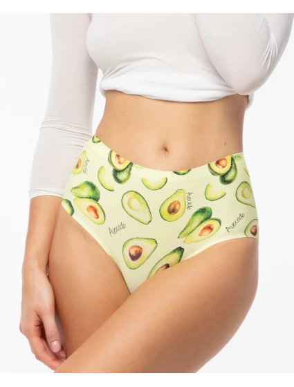 Kalhotky AVOCADO simple maxi žluté - Julimex