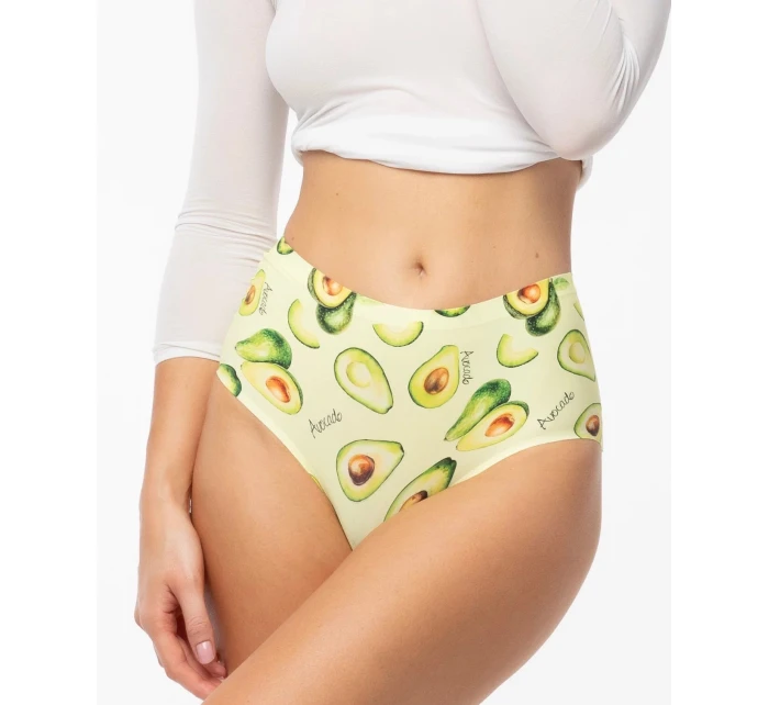 Kalhotky AVOCADO simple maxi žluté - Julimex