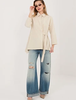 Košile s dlouhým rukávem  model 225891 Rue Paris