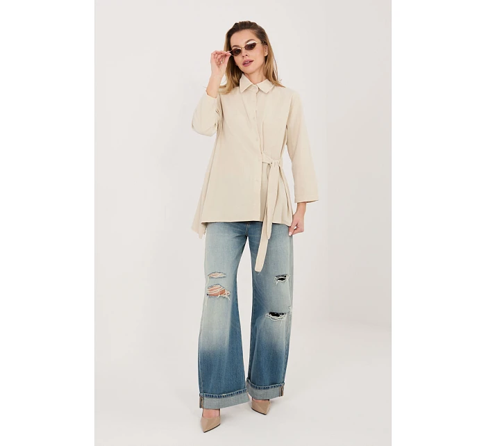 Košile s dlouhým rukávem  model 225891 Rue Paris