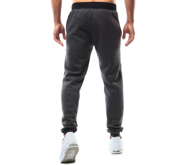 Pánské antracitové teplákové kalhoty model 21962294 - Dstreet