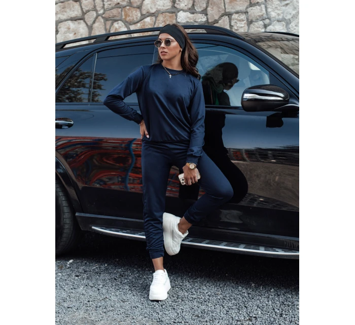 MILIAN dámská tepláková souprava navy blue FashionStreet AY1101 MILIAN dámská tepláková souprava navy blue FashionStreet AY1101