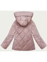 Růžová dámská bunda pro přechodné období model 21246660 - J.STYLE