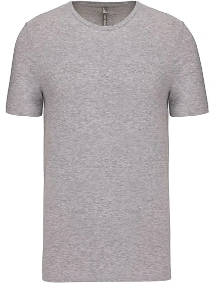 Kariban K 3012 Pánské elastické tričko 20.3012 light grey heather