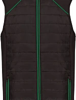 WK WK 606 Pracovní hybridní vesta "Day-to-Day" 20.W606 black/kelly green