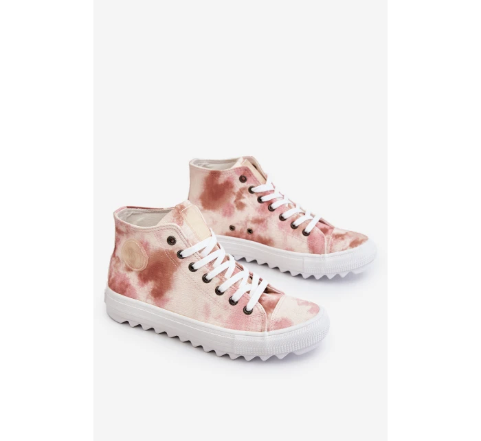 Dámské tenisky High Big Star model 21608963 - Big Star Shoes Dámské tenisky High Big Star model 21608963 - Big Star Shoes