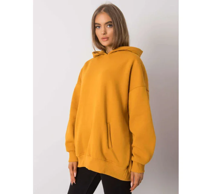 Mikina RV BL 6989.37X tmavě žlutá