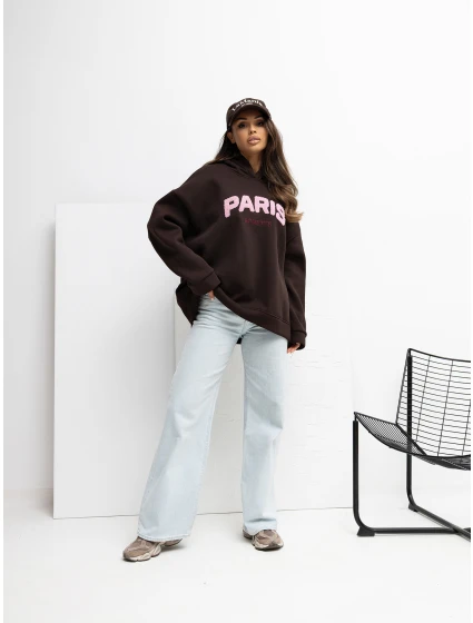 RV BL mikina A1041.59 tmavě hnědá