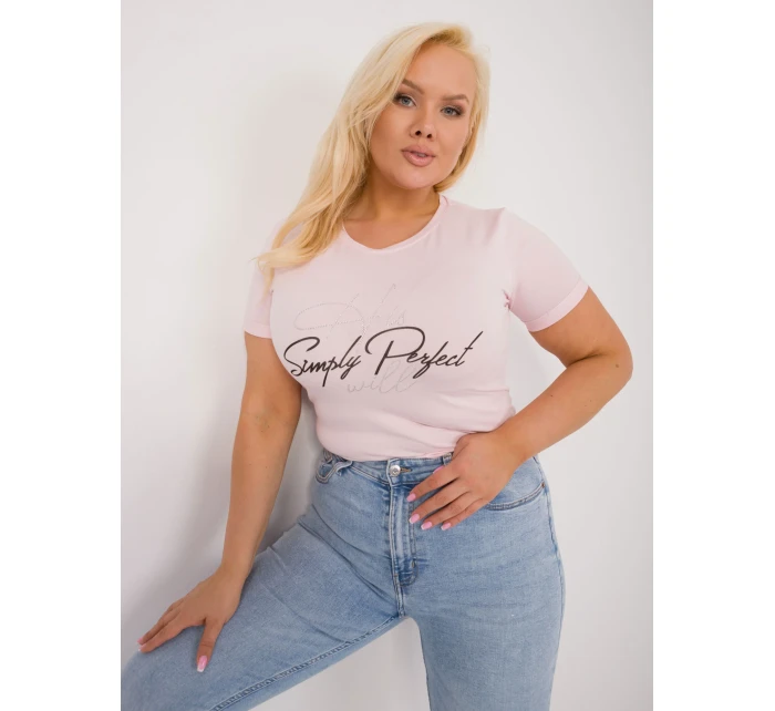 Tričko RV TS 9481.60 světle růžová
