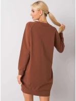 Šaty RV TU 5184.93P tmavě hnědá