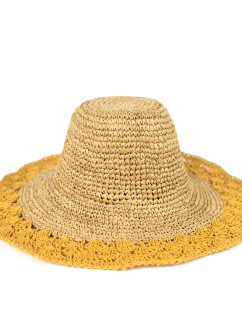 Dámský klobouk Art Of Polo Hat cz21156-3 Beige/Mustard