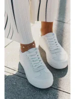 Dámské tenisky na platformě Big Star – bílé Dámské tenisky na platformě Big Star – bílé