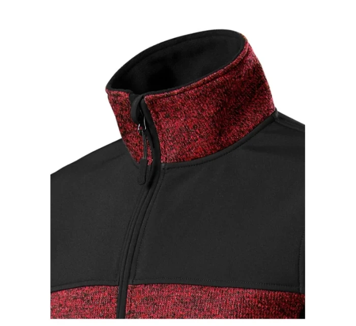 Casual softshellová bunda pánská knit marlboro red Casual softshellová bunda pánská knit marlboro red