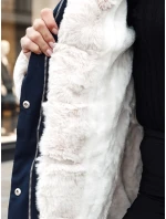 Dámská zimní bunda navy blue Dstreet model 21982597 - FashionStreet