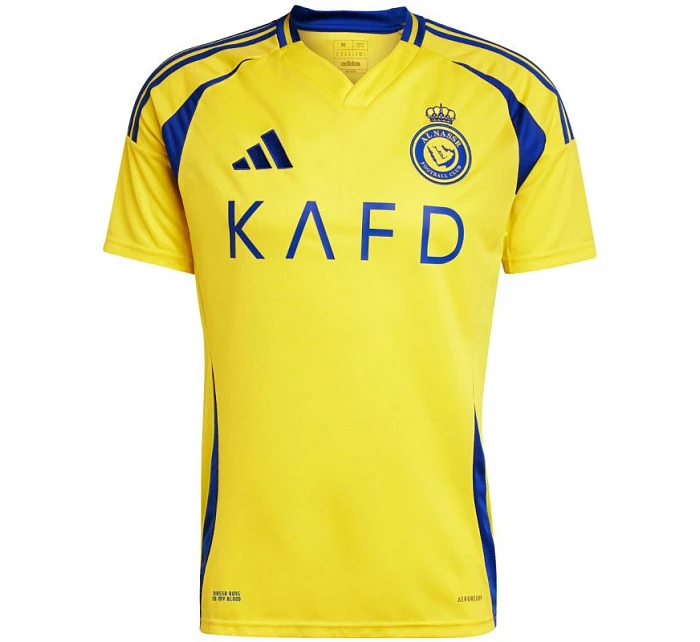 Pánské tričko adidas Al Nassr FC 24/25 Ronaldo Home žluté JP0459 pánské Pánské tričko adidas Al Nassr FC 24/25 Ronaldo Home žluté JP0459 pánské