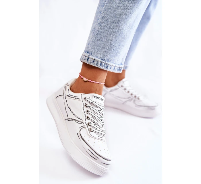 Dámské nízké sportovní boty Bíle Solveig