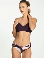Spodní díl bikin Velvet Bloom Tanga Brasil - Julimex