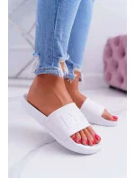 Dámské pantofle Big Star - bílé Dámské pantofle Big Star - bílé