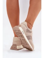 Dámské semišové tenisky na platformě Big Star HI-POLY SYSTEM – béžové Dámské semišové tenisky na platformě Big Star HI-POLY SYSTEM – béžové