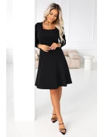 Dámské šaty 574-3 IVANA černé - Numoco