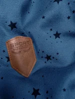 Světle modrá dámská mikina s kapucí a se vzorem model 19686423 - 6&8 Fashion