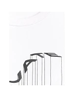 Pánské tričko s potiskem 4F 4FRAW25TTSHM3845-10S