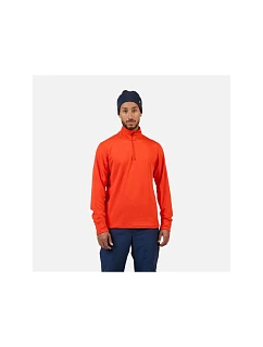 Pánská mikina ROSSIGNOL MID LAYER STRETCH HZ, oranžová