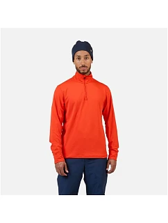 Pánská mikina ROSSIGNOL MID LAYER STRETCH HZ, oranžová