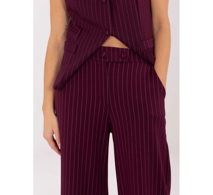 Spodnie IT SP model 21757281 bordowy - FPrice