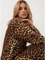 RV SK šaty model 20658070 velbloudí - FPrice RV SK šaty model 20658070 velbloudí - FPrice