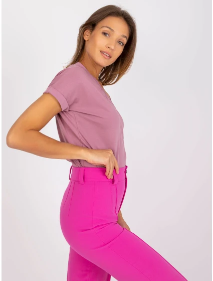 Tričko RV TS 7666.19 tmavě růžová Tričko RV TS 7666.19 tmavě růžová