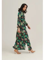 Dámské šaty Helen tropicky potisk - Benedict Harper