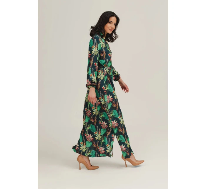 Dámské šaty Helen tropicky potisk - Benedict Harper