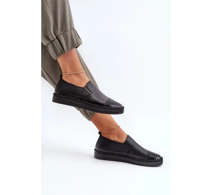 Dámské polobotky / Černá  model 21103428 - S.Barski