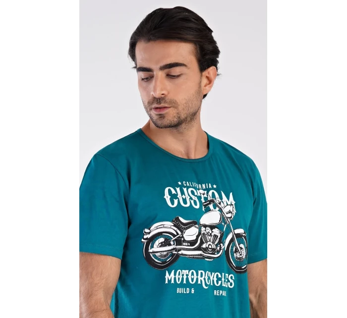 Pánské pyžamo šortky Motocykl