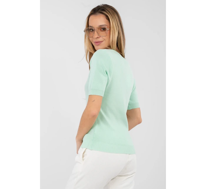 Svetr s krátkým rukávem  model 223992 Factory Price