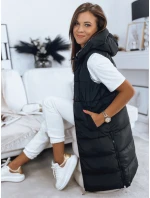 Dámská prošívaná oboustranná vesta MARIET černá FashionStreet TY3157